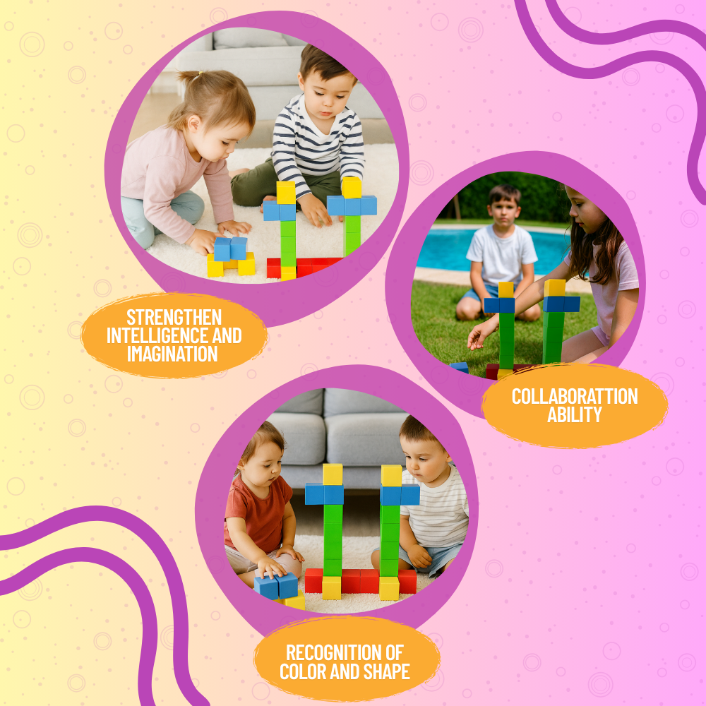 MAGNETIC BLOCKS FOR TODDLERS