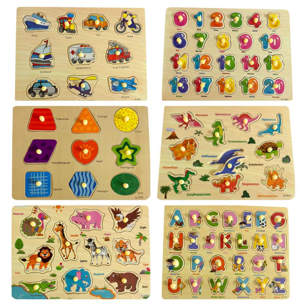 PEG PUZZLE FOR TODDLERS