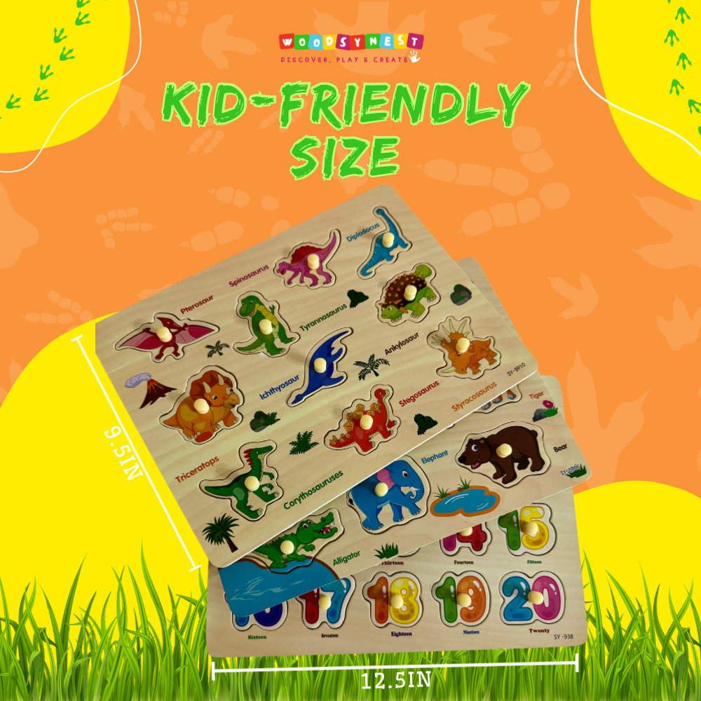 PEG PUZZLE FOR TODDLERS