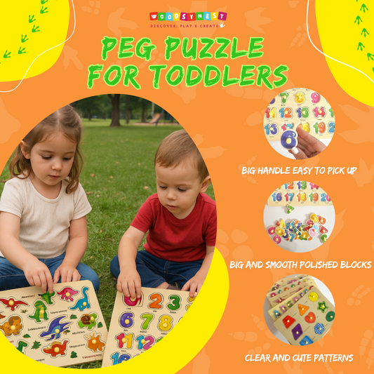 PEG PUZZLE FOR TODDLERS